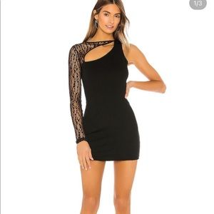 Luann Asymmetrical Mini dress